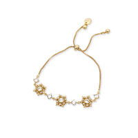 花立方氧化锆手链