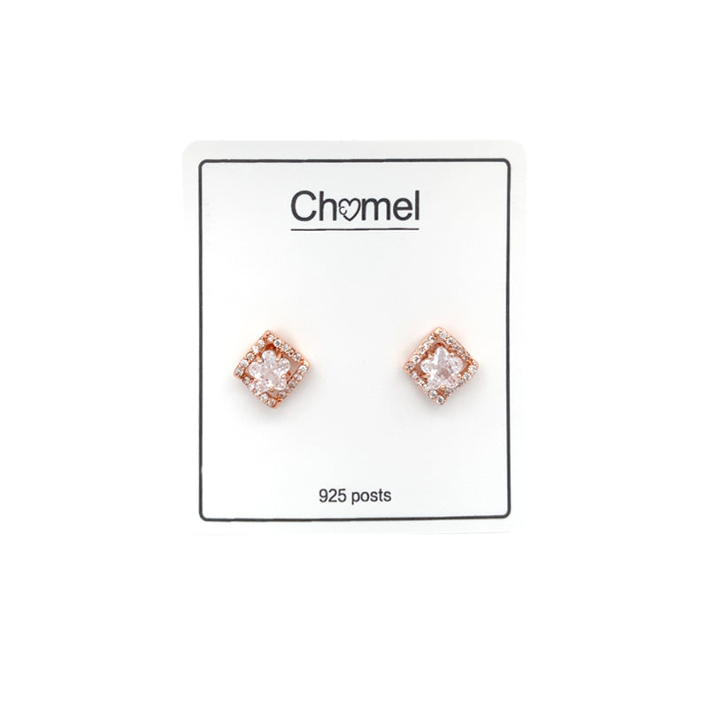 Cubic Zirconia Earrings - CHOMEL