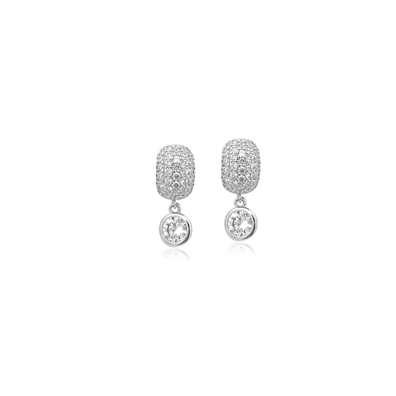 Cubic Zirconia Earrings - CHOMEL