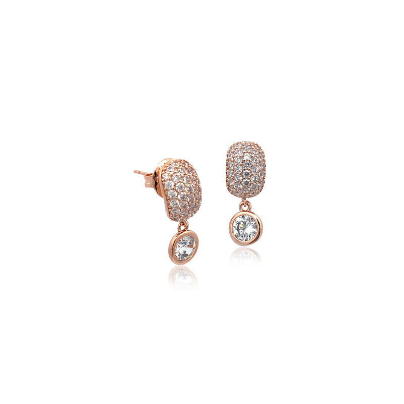 Cubic Zirconia Earrings - CHOMEL