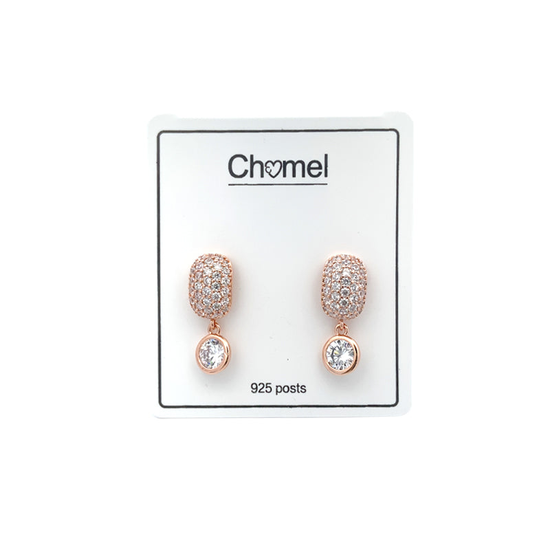 Cubic Zirconia Earrings - CHOMEL
