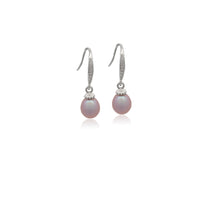 Freshwater Pearl & Cubic Zirconia Earrings - CHOMEL