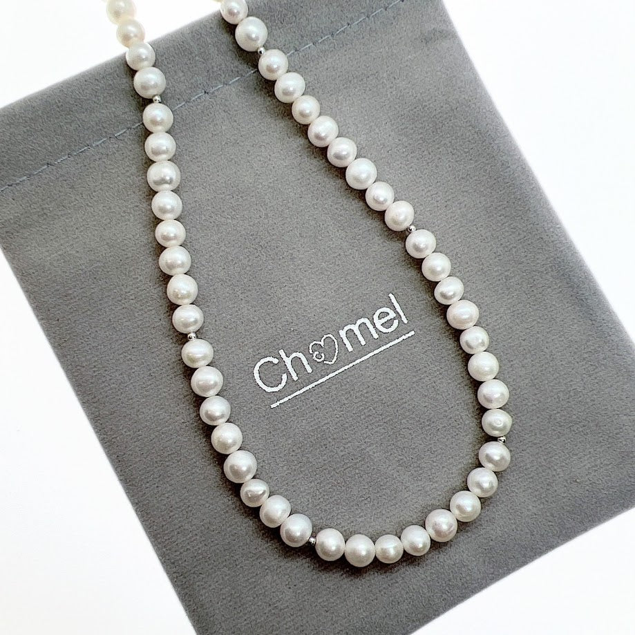 Freshwater Pearl Choker - CHOMEL
