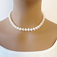Freshwater Pearl 15.5" Necklace - CHOMEL