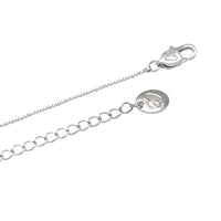 Heart and Key Cubic Zirconia Necklace - CHOMEL