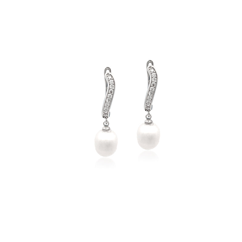 Freshwater Pearl Earrings - CHOMEL