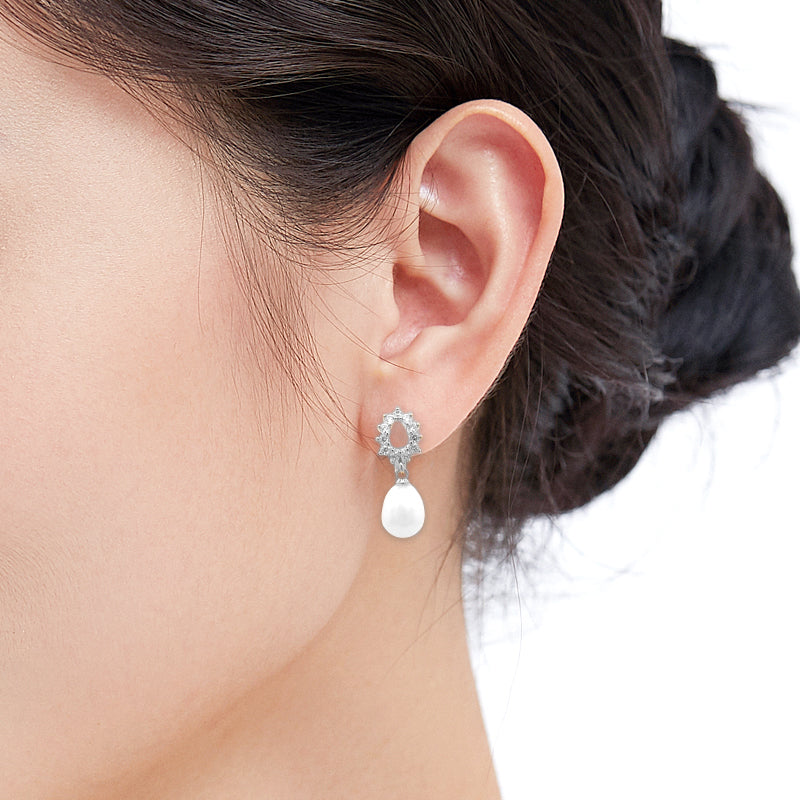 Freshwater Pearl Earrings - CHOMEL