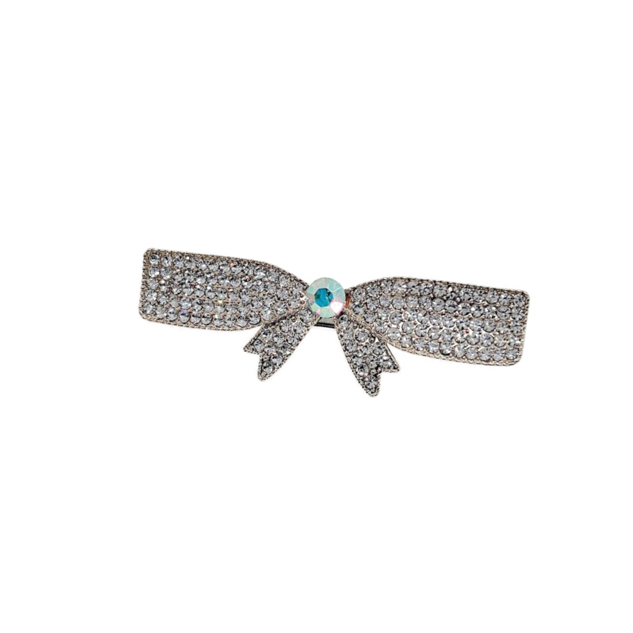 Crystal Bow Hair Clip - CHOMEL