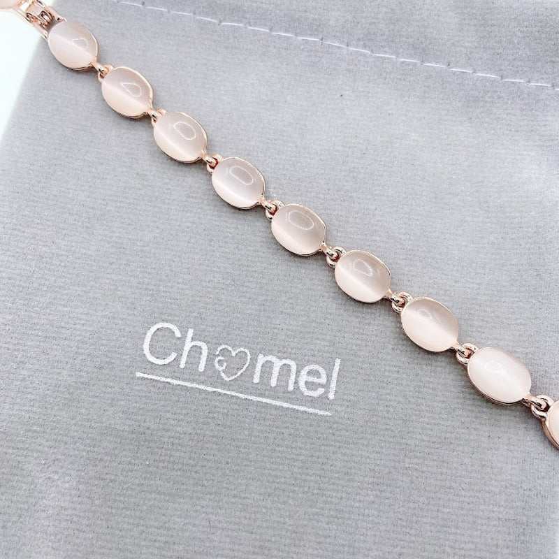 Simulated Moonstone Bracelet.