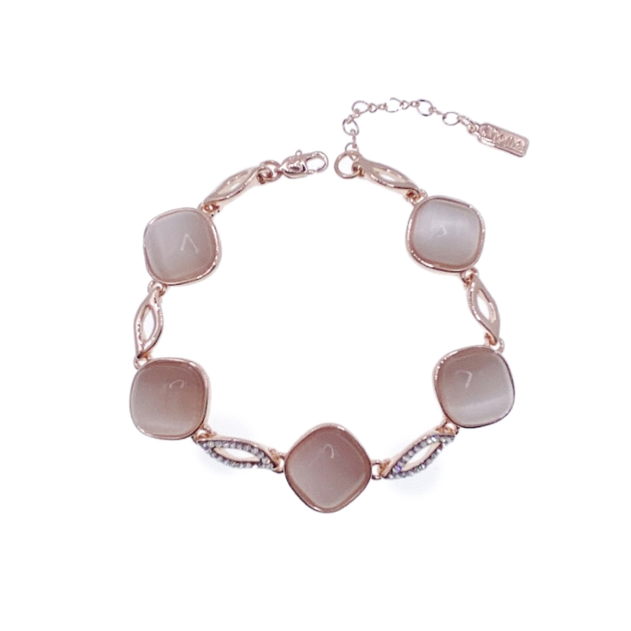 Simulated Moonstone Bracelet.