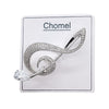 Music Note Cubic Zirconia Brooch.