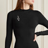 Music Note Cubic Zirconia Brooch.