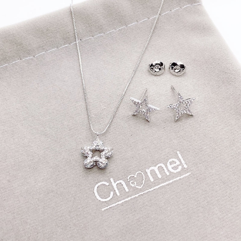 Star Cubic Zirconia Set.
