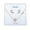 Moon & Star Cubic Zirconia Set.