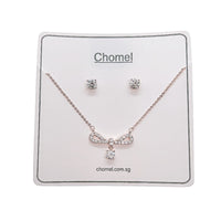 Ribbon Cubic Zirconia Set.