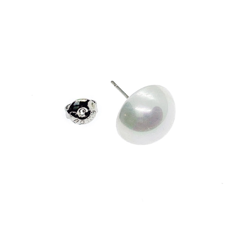 Pearl Stud Earrings.