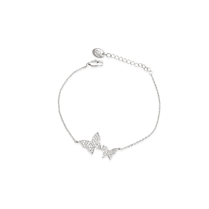 Butterfly Cubic Zirconia  Bracelet.