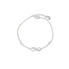 Infinity Cubic Zirconia Bracelet.