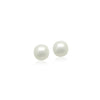 8-9mm Round Freshwater Pearl  Earrings.