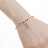 Dreamcatcher Cubic Zirconia Bracelet - CHOMEL