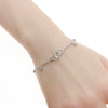 Heart Cubic Zirconia Bracelet - CHOMEL