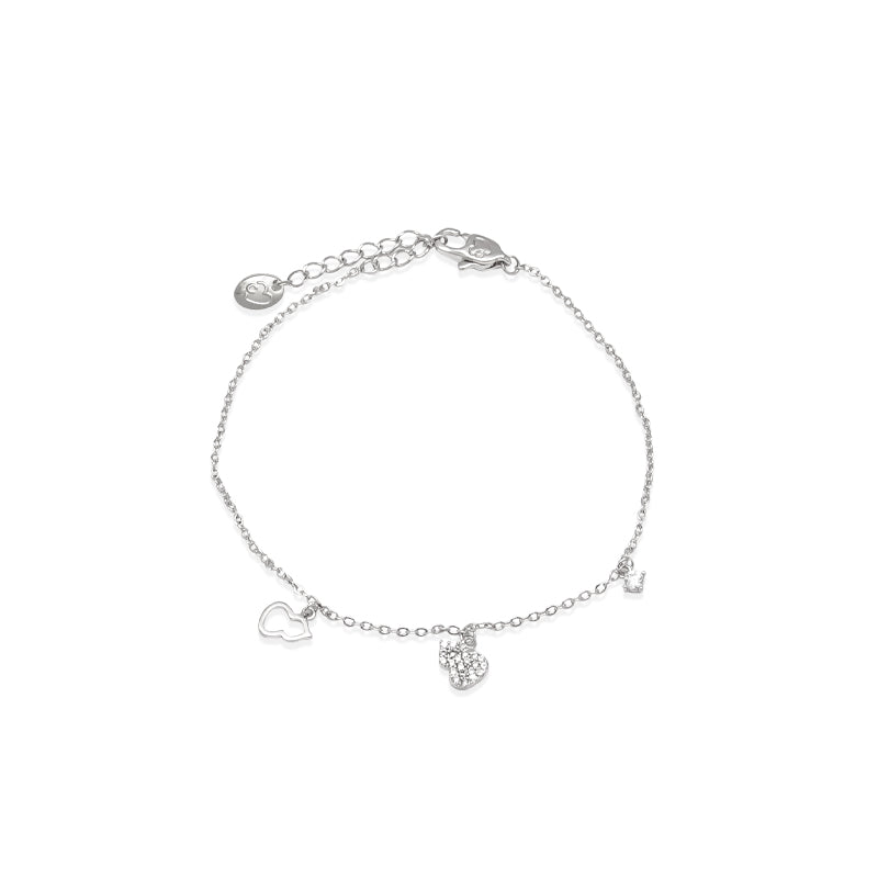 Gourd-Hulu Cubic Zirconia Bracelet.