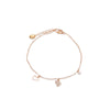 Gourd-Hulu Cubic Zirconia Bracelet.