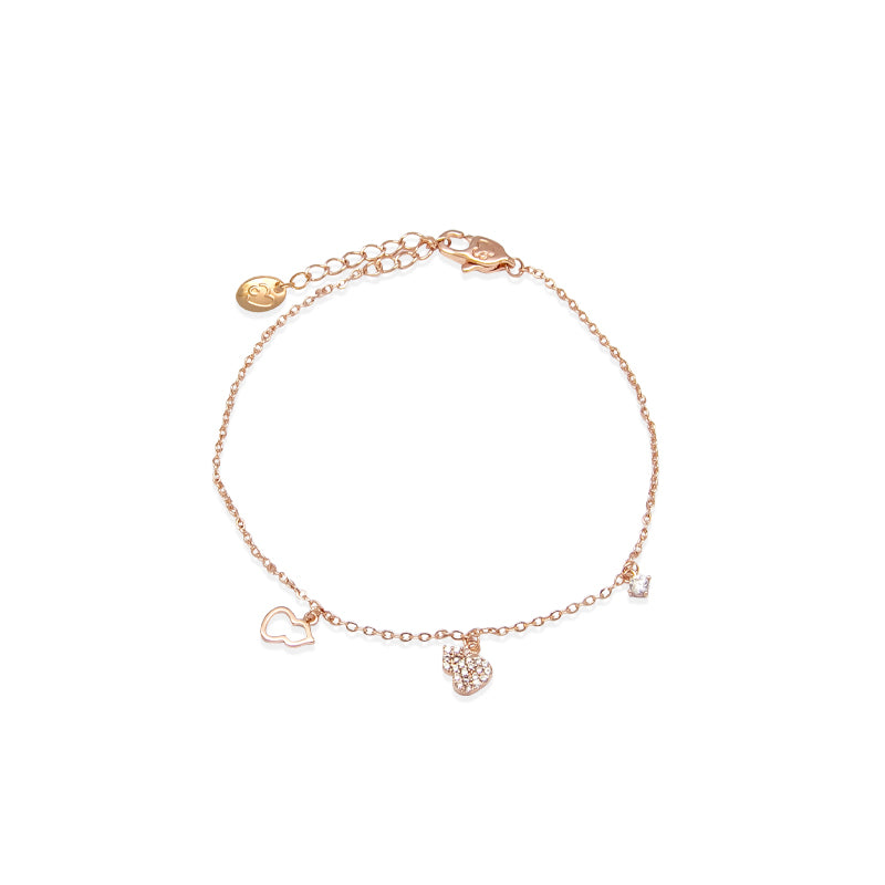 Gourd-Hulu Cubic Zirconia Bracelet.