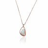 Simulated Moonstone Necklace.