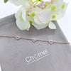 Heart Cubic Zirconia Bracelet - CHOMEL
