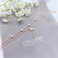 Butterfly Cubic Zirconia  Bracelet.