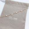 Moon & Star Cubic Zirconia Bracelet.