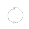 Ribbon Cubic Zirconia Bracelet.