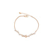 Ribbon Cubic Zirconia Bracelet.