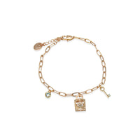 Heart Lock Charm Bracelet - CHOMEL