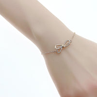 Ribbon Cubic Zirconia Bracelet - CHOMEL
