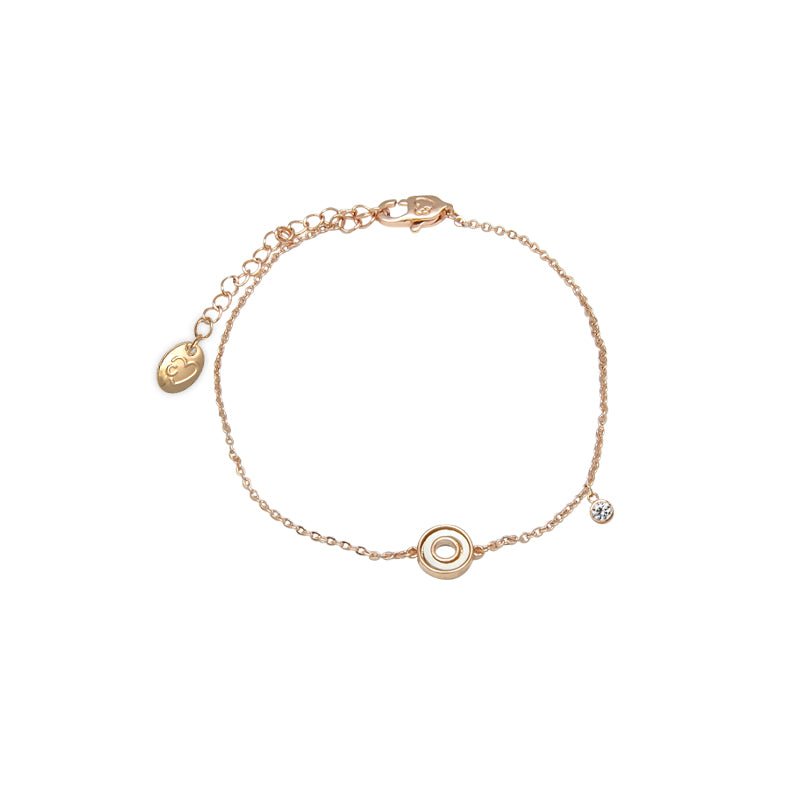 Round Mother of Pearl Bracelet.