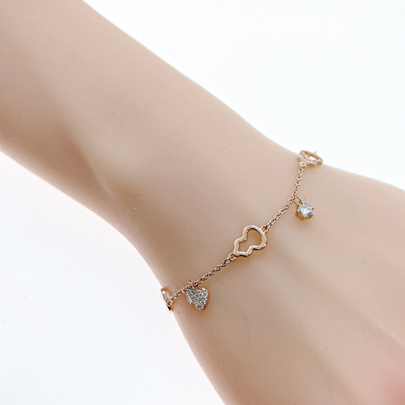Gourd Cubic Zirconia Bracelet - CHOMEL