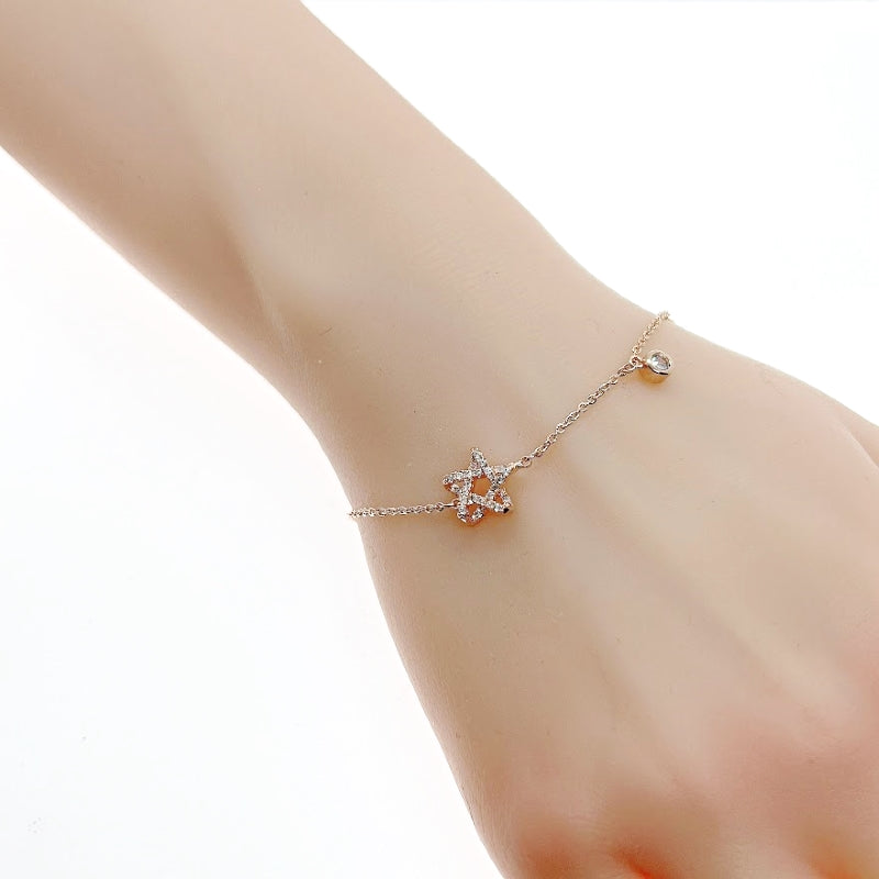 Star Cubic Zirconia Bracelet - CHOMEL
