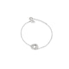 Interlocking Circles Cubic Zirconia Bracelet - CHOMEL