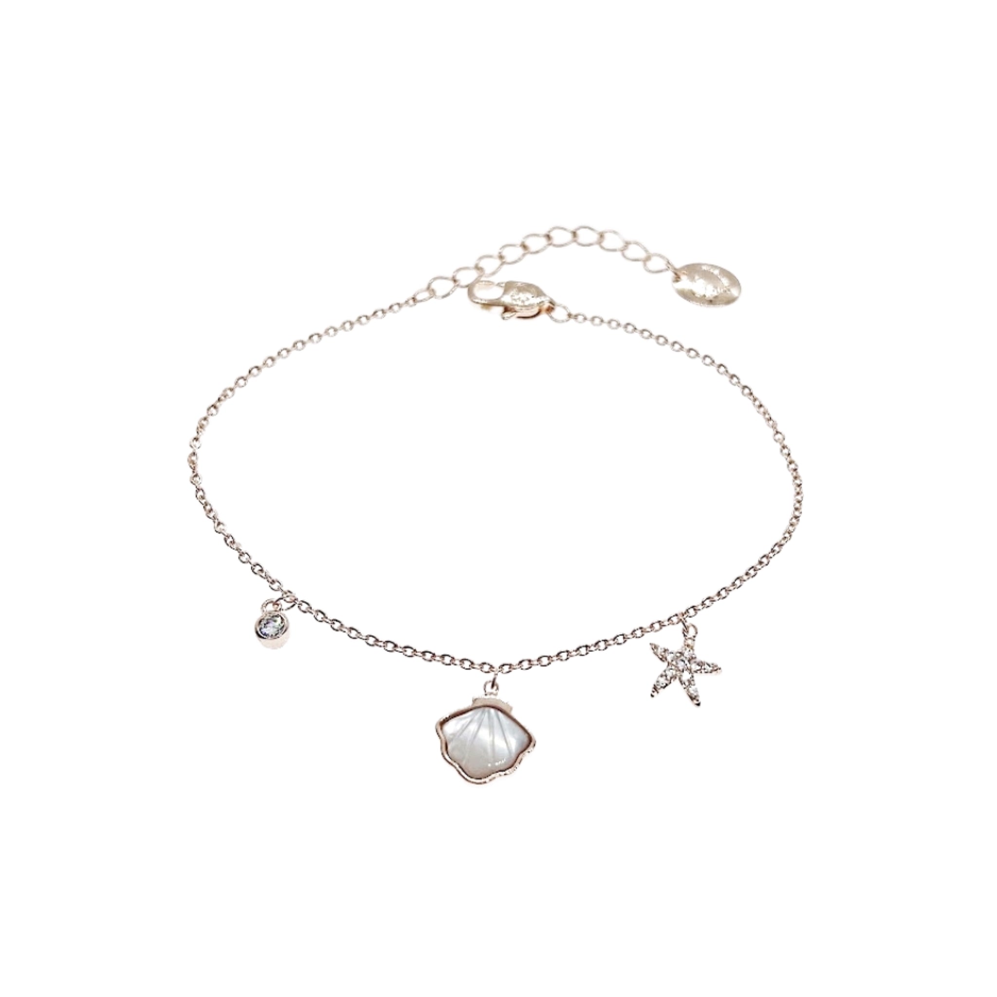 Starfish & Shell Mother of Pearl Bracelet - CHOMEL