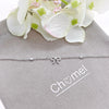 Ribbon Cubic Zirconia Bracelet - CHOMEL