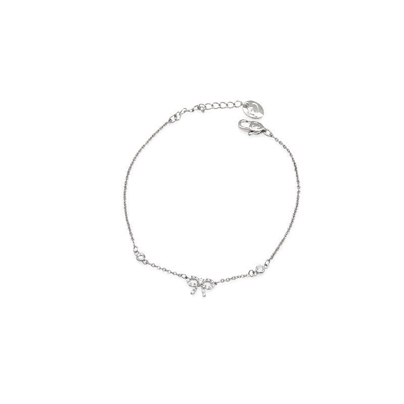 Ribbon Cubic Zirconia Bracelet - CHOMEL