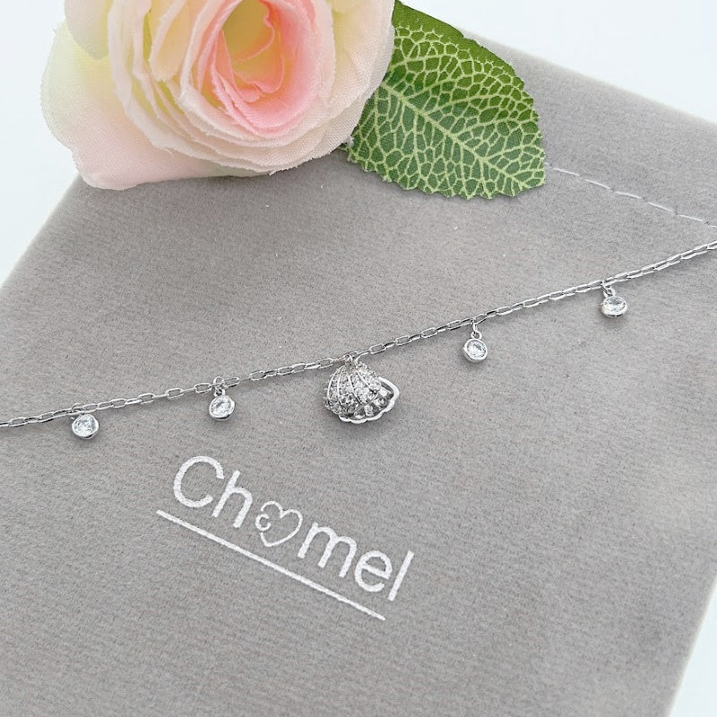 Shell Cubic Zirconia Bracelet - CHOMEL