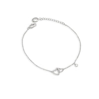 Heart Cubic Zirconia Bracelet - CHOMEL