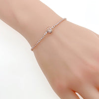Flower Cubic Zirconia Bracelet - CHOMEL