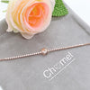 Flower Cubic Zirconia Bracelet - CHOMEL