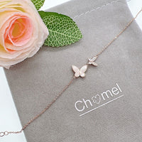 Butterfly Mother of Pearl Bracelet - CHOMEL