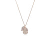 Teardrop Simulated Moonstone Necklace - CHOMEL