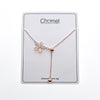 Flower Simulated Moonstone Necklace - CHOMEL